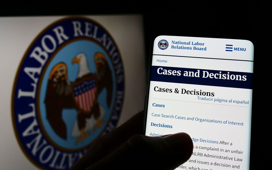 MAJOR RULING BY NLRB THREATENS ENFORCEABILITY OF SEVERANCE AGREEMENTS